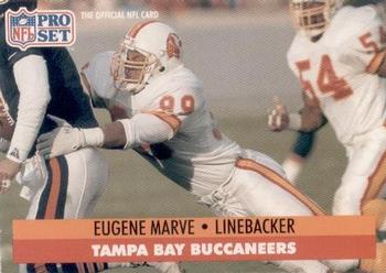 Eugene Marve Tampa Bay Buccaneers 1991 Pro set NFL #312